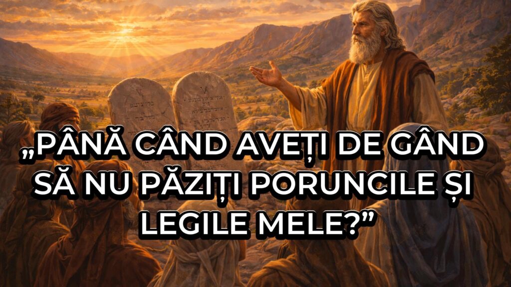 Când a primit mană, poporul a fost testat în ceea ce priveşte Legea lui Dumnezeu. Prin Moise, Domnul a spus copiilor lui Israel: „lată că voi face să vă plouă pâine din ceruri. Poporul va ieși afară și va strânge cât în trebuie pentru fiecare zi, ca să-l pun la încercare